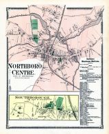 Northborough Center Town, Southborough Town, Worcester County 1870